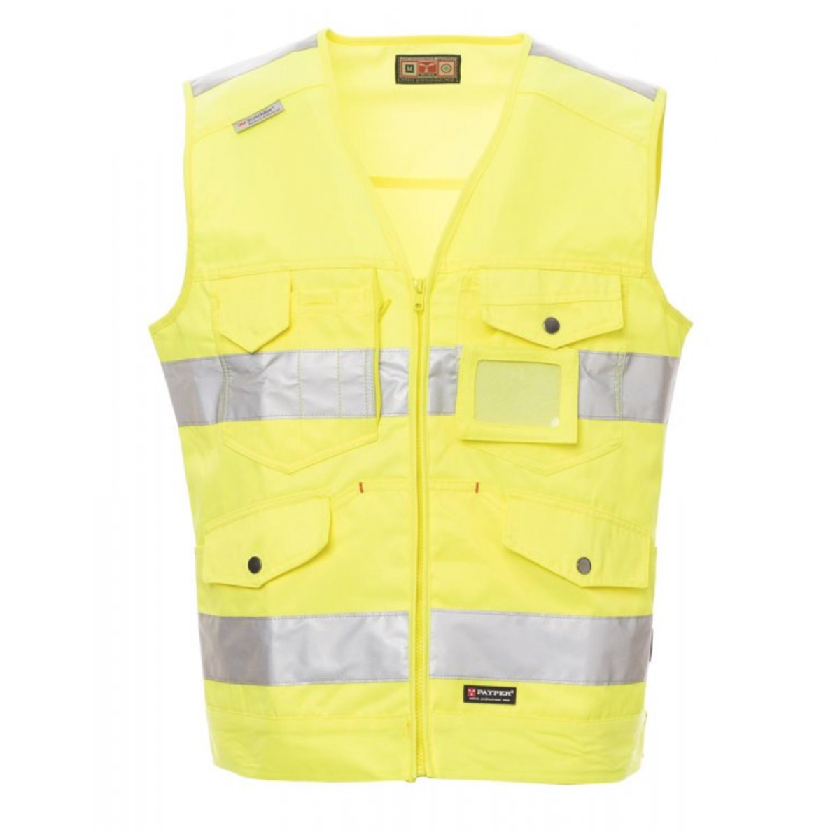 Gilet in alta visibilità PAYPER MASTER a taglio slanciato