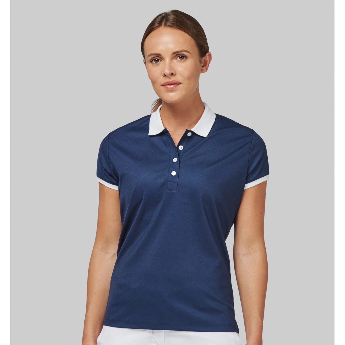 Polo piqué donna performance