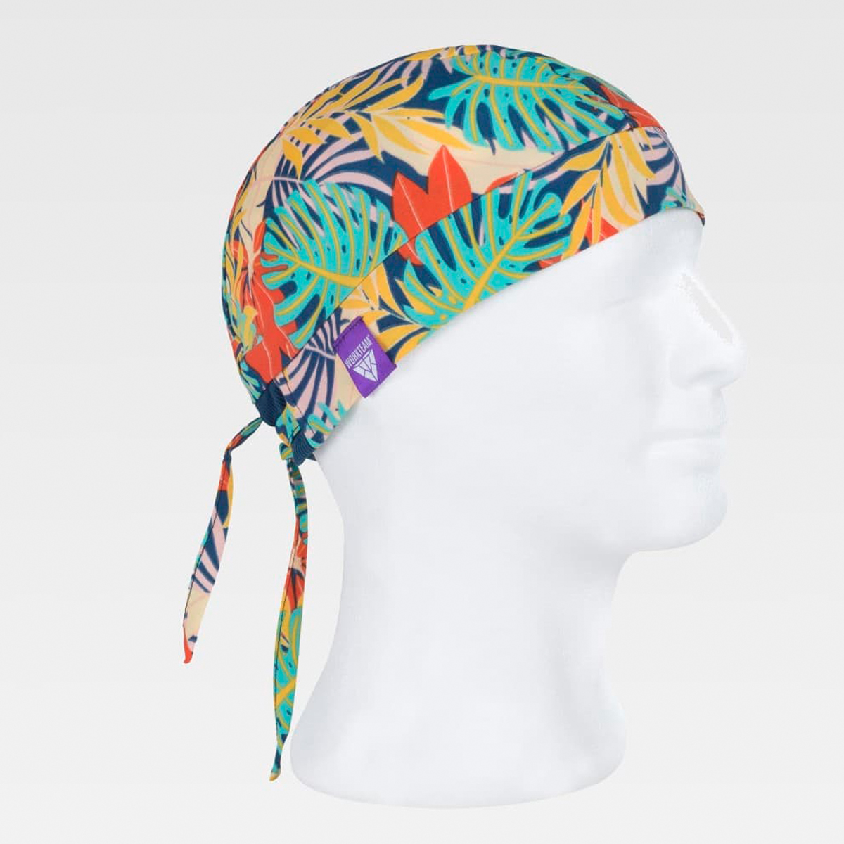 Bandana realizzata in tessuto elastico e stampato