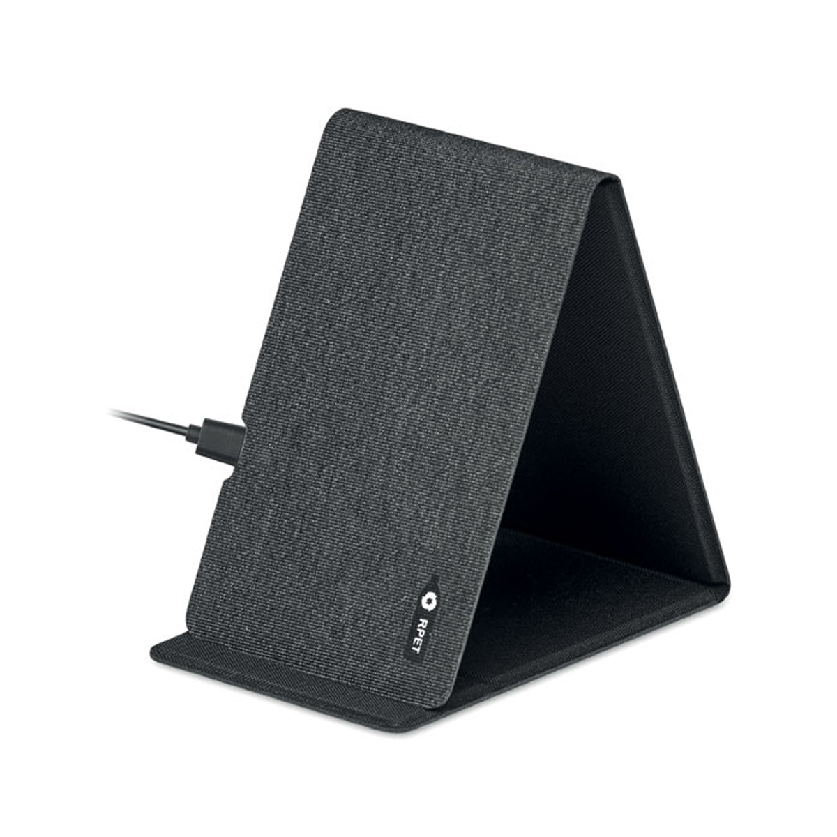 CARICATORE WIRELESS TRIANLESS IN RPET