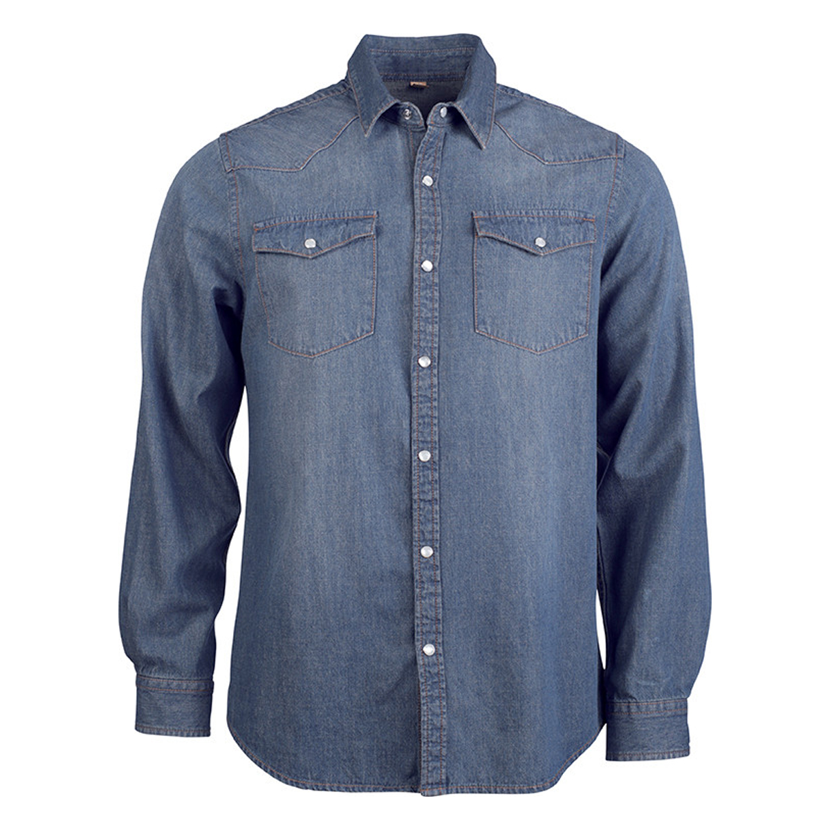 Camicia uomo Denim manica lunga