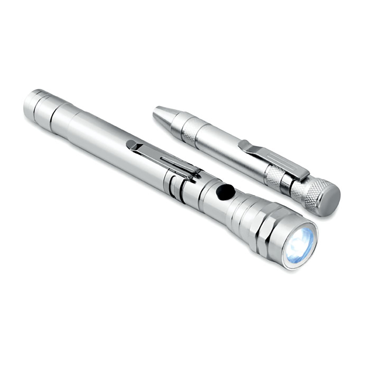 Set in alluminio con torcia estendibile STRECH-TORCH SET